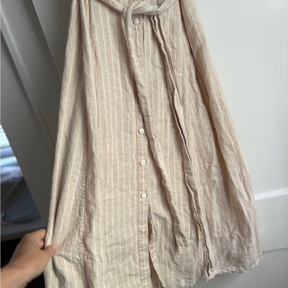 GAP Linen blend midi shirt dress - Picture 7 of 8